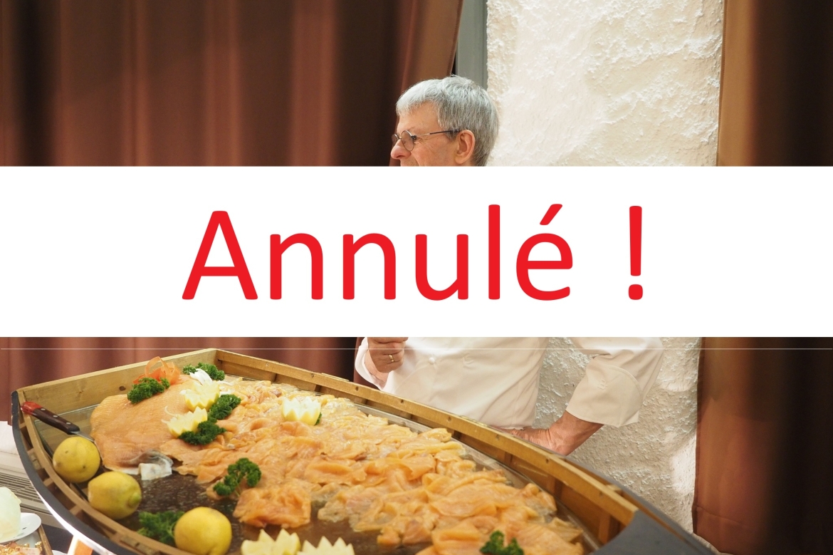 Annulation du repas de fin de saison